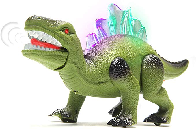 STEAM Life Walking Dinosaur Toy | Robot Dinosaur Toy Walks, Mouth Moves, Roars and Lights Up | Electronic Dino Toy for Boys and Girls 3 4 5 6 7 Year Old