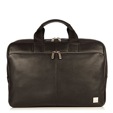 Knomo Luggage Newbury Top Zip Briefcase 11.8 X 16.1 X 4.3
