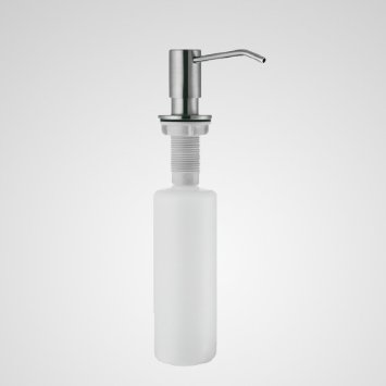 KES PSD1-2 LotionSoap Dispenser with 18-8 Stainless Steel Pump and PP Bottle Brushed
