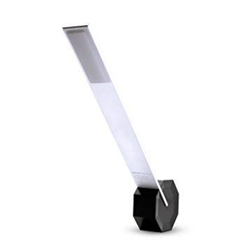 OxyLED OxyRead Q1 Wireless LED Desk Lamp, Rechargeable Smart Patent Design Reading Lamp, Touch Control with 4 levels brightness Table Lamp (Piano Black)