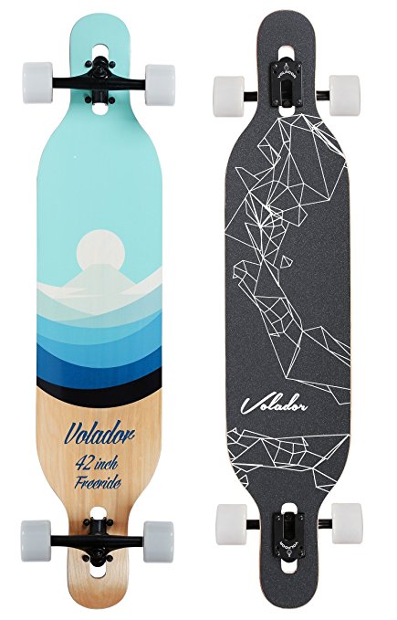 Volador 42inch Freeride Longboard ( Drop Through Camber Deck )