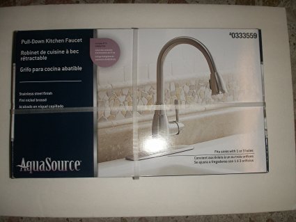 Pull-Down Kitchen Faucet #0333559 BOX.