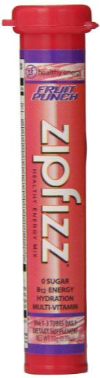 Zipfizz Healthy Energy Drink Mix Fruit Punch 20 Count