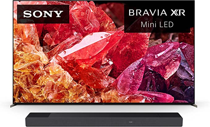 Sony 85 Inch 4K Ultra HD TV X95K Series:BRAVIA XR Mini LED Smart Google TV, Dolby Vision HDR, Exclusive Features for PS 5 XR85X95K-2022 w/HT-A7000 7.1.2ch Dolby Atmos Sound Bar Surround Home Theater