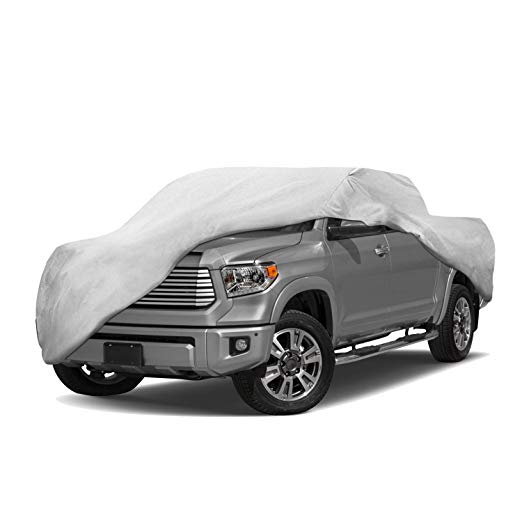 Motor Trend T-800 Weatherproof for 2006-2019 Toyota Tundra Custom Fit Truck Cover (Outdoor Use UV Protection Waterproof)