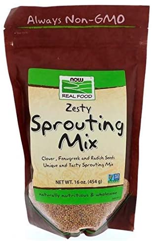 Now Foods, Real Food, Zesty Sprouting Mix, 16 oz