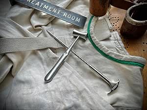 Lobotomy Tools Orbitoclast and Hammer Medical Surgical Frontal Lobotomy Instruments Oddity Curiosity