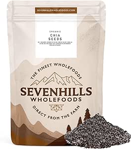 Sevenhills Wholefoods Organic Chia Seeds 1.8kg