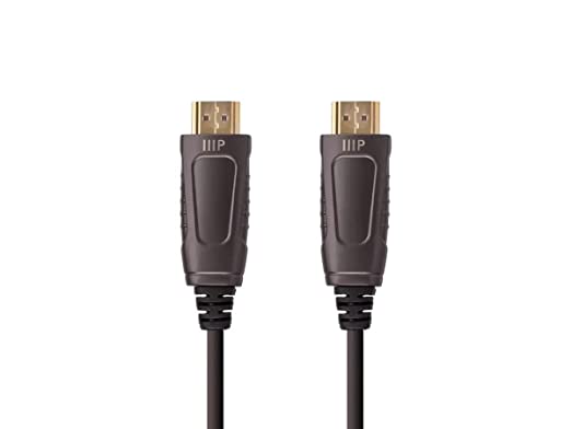 Monoprice AV 8K Active HDMI Cable - 24 Feet (7.5M) Ultra High Speed, Certified HDMI 2.1, AOC - SlimRun Series