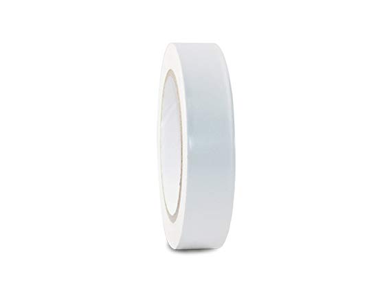 GGR Supplies T.R.U. CVT-536 White Vinyl Pinstriping Dance Floor Tape: 1/2 in. wide x 36 yds. Several Colors