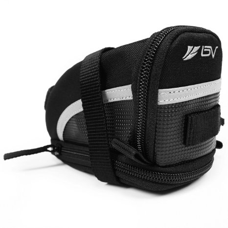 BV Bicycle Strap-On Saddle Bag  Seat Bag