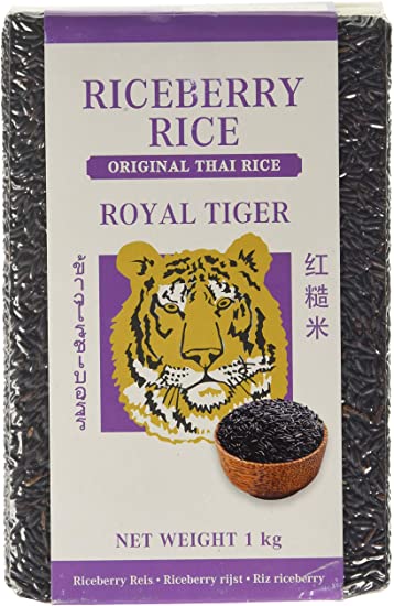 Royal Tiger Riceberry Rice, 1 kg