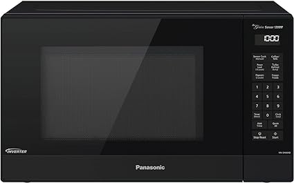 Panasonic NN-SN66KB 1.2 cu. ft. 1200 Watt Microwave with Inverter and Genius Sensor - Black