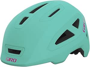 Giro Scamp II Cycling Helmet - Youth Matte Screaming Teal Small