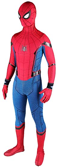 Boys Cosplay Bodysuit Adults Superhero Costume Zentai Halloween Dress Up Spandex Full Jumpsuit