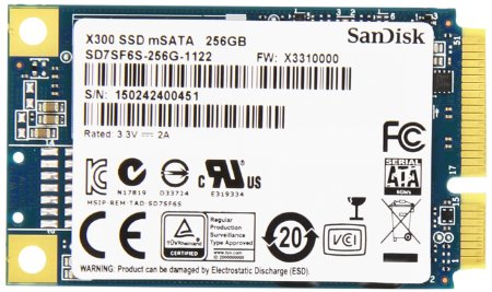 Sandisk X300 512 GB mSATA 2.5" Internal Solid State Drive SD7SF6S-512G-1122