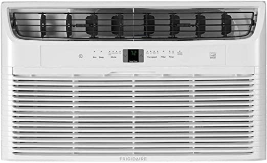 Frigidaire FFTA103WA1 24" Energy Star Through The Wall Air Conditioner with 10000 BTU Cooling Capacity, 115 Volts, 3 Fan Speeds, Remote Control, Programmable Timer and Auto Restart in White