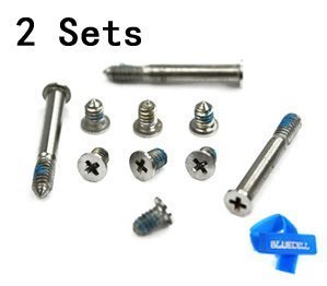 Bluecell Repair Replacement Screws for Unibody Apple Macbook Pro A1278 A1286 13" 15" 17" 2 Sets of 10 (Not for Retina Display)