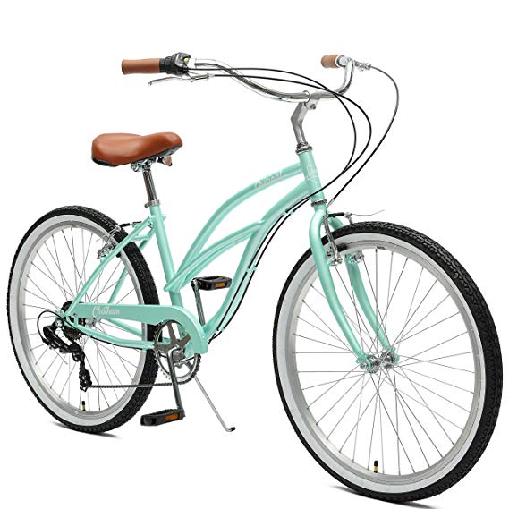 Critical Cycles Chatham Women's 26" Step-Thru Beach Cruiser