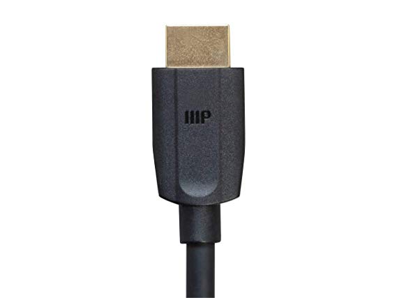 Monoprice Dynamicview Ultra 8K HDMI Cable - 3 Feet - Black | High Speed, 48Gbps, Dynamic HDR, Earc