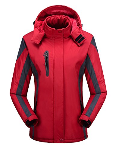 Ubon Womens Waterproof Windproof Snow Fleece Jacket Ski Outdoorwear
