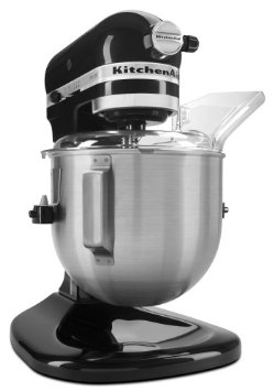 KitchenAid KSM500PSOB Pro 500 Series 10-Speed 5-Quart Stand Mixer Onyx Black