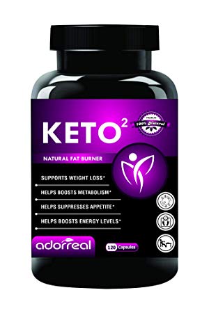 Adorreal KETO2 ketogenic FAT Burner- 120 Capsules