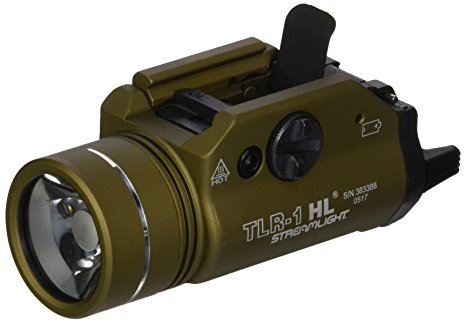 Streamlight 69266 TLR-1-HL High Lumen Rail-Mounted Tactical Light, Flat Dark Earth