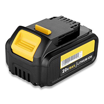 Floureon 20V 3000mAh Li-ion Replacement Tool Battery for Dewalt DCB180 DCB200 CL3.C18S DCD740 (1PCS)