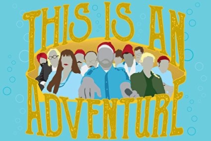 This Is An Adventure Minimalist Movie Poster 12x18