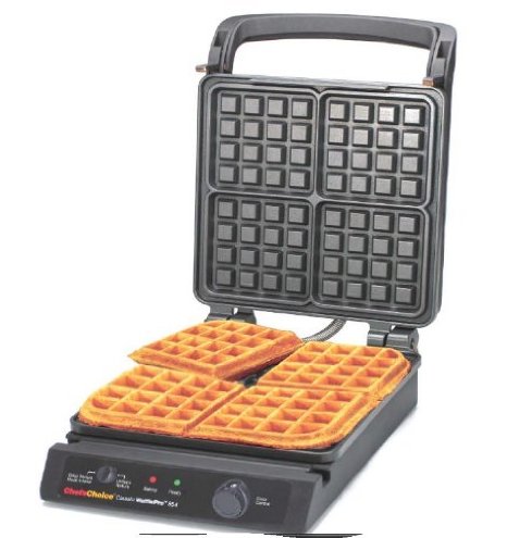Chefs Choice 854 Classic Pro 4-Square Waffle Maker