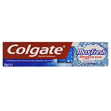 Colgate Max Fresh with Mouthwash Beads Toothpaste, 100ml