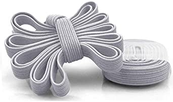 DB No Tie Shoelace Elastic shoelace stretch shoe strings One Size Fits All Adult and Kids