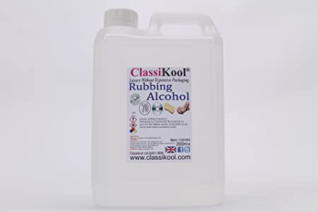 2500ml 2.5L Classikool 70% Pure [Isopropyl Rubbing Alcohol] + 30% Pure Distilled Water [Free UK Post]