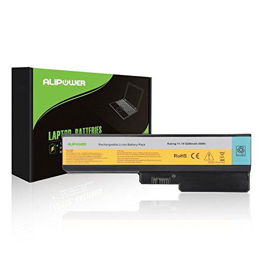 ALipower New Laptop Battery for Lenovo G550 G450 N500 G530,fits P/N L08S6Y02 42T4729 42T4730 L08L6C02 L08S6C02 - 12 Months Warranty