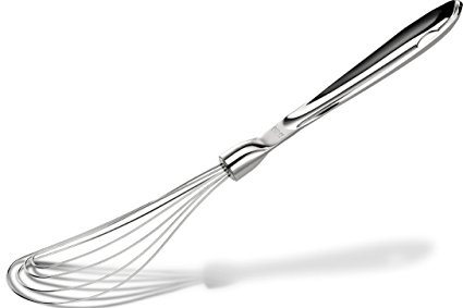 All-Clad T134 Stainless Steel Flat Whisk / Kitchen Tool, 13-Inch, Silver