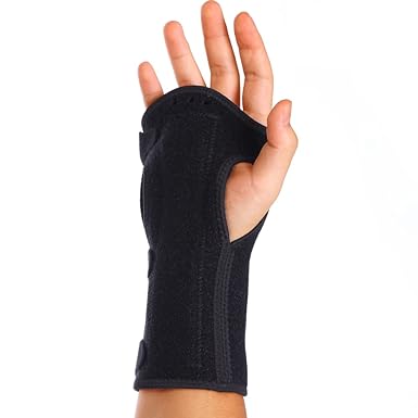 CRAZY AL’S® Carpal Tunnel Wrist Brace,Night Sleep Support Wrist Brace with Lightweight Splint with Cushioned Pads,Fits Right & Left Hand for Carpal Tunnel Relief,Tendonitis,Arthritis Pain Treatment,Adjustable, One Size