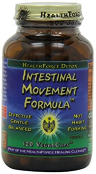 HealthForce Nutritionals, Intestinal Movement Formula, 120 Vegan Caps - 2pc