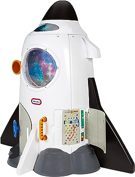 Little Tikes Adventure Rocket Realistic Space Astronaut Pretend Role Play for Kids, Boys, Girls, 2-6 Years Old, 40 x 18 x 18 inches