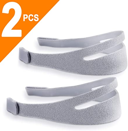 2 Pack Headgear for Philips Respironics Dreamwear Nasal Device, Include 2 Headgear Strap Compatible with Phillips Dreamwear Headgear for Nasal Device