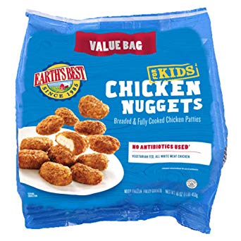 Earth's Best Organic Frozen Chicken Nuggets, 16 oz.
