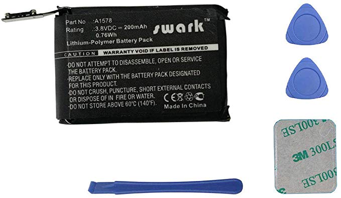 Swark Battery A1578 Compatible with Apple Watch A1553 38 mm (1st Generation)
