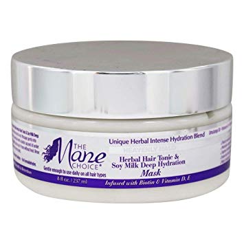 THE MANE CHOICE Heavenly Halo Herbal Hair Tonic & Soy Milk Deep Hydration Mask - Hair Treatment for Dry, Thirsty Hair In Need of Intense Hydration (8 Ounces/237 Milliliters)