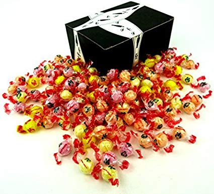 Napoleon Fruit Mix Hard Candy, 1 lb Bag in a BlackTie Box