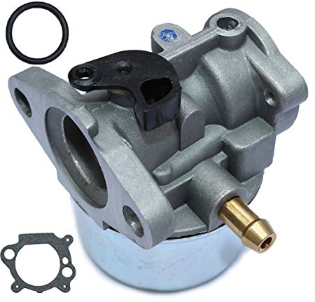 LotFancy 799868 Carburetor for Briggs and Stratton 498170 497586 497314 698444 498254 497347 Models with Gasket and O-Ring, 4-7 hp Engines with No Choke, 50-657