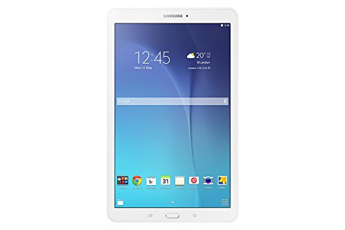 Samsung Galaxy Tab E SM-T560 9.6-Inch Tablet PC - (Pearl White) (Intel Quad Core 1.3 GHz, 1.5 GB RAM, 8 GB HDD, Android 4.4)