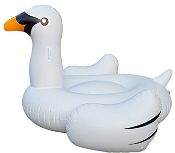 Fasmov Giant Inflatable Swan Pool Float 47" (120cm)