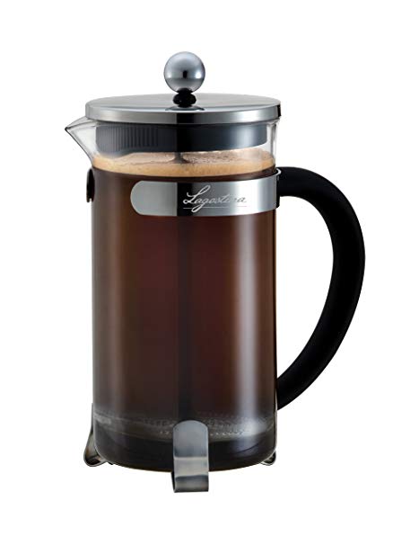 Lagostina T9910564 French Press Coffee and Tea Maker, 8-Cup, Silver