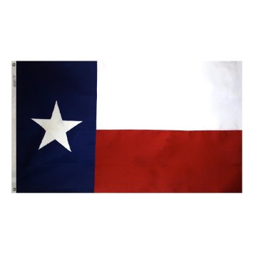 Annin Flagmakers 3-Feet by 5-Feet Tough-Tex Texas State Flag