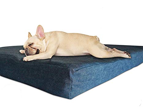 Pet Support Systems Dog Beds - Orthopedic Memory Foam - 100% Made in USA - Luxury Large Breed Washable Pet Bed